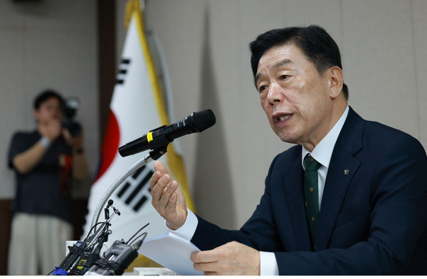 ▲ 발언 하는 김형석 독립기념관장. /뉴시스