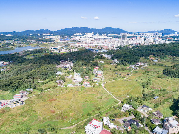 ▲ 월암지구 전경.