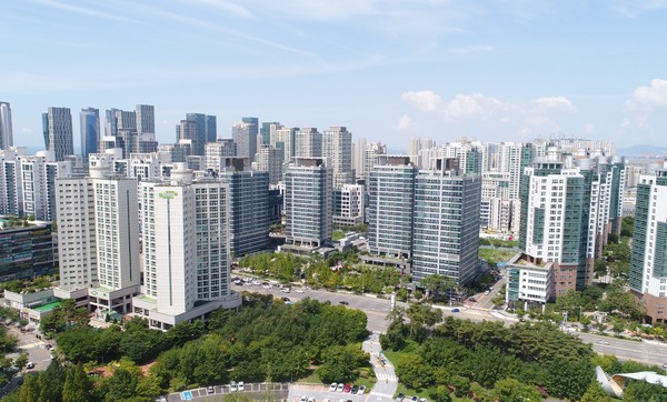 ▲ 송도국제도시 전경.