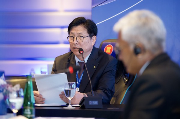 ▲ 도성훈 인천광역시교육감 연설 모습.