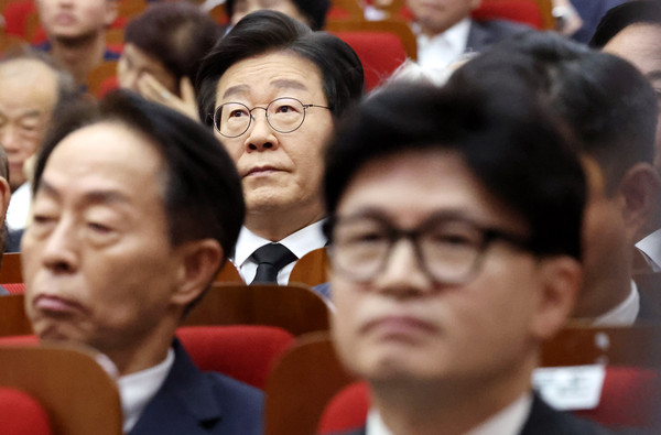 ▲ 한동훈 국민의힘 대표와 이재명 더불어민주당 대표. /뉴시스