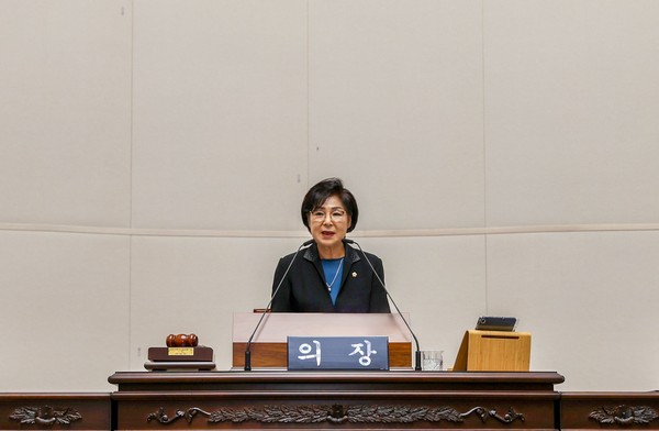 ▲ 남연희 의장.