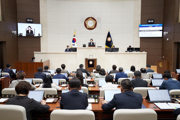 ▲ 용인특례시의회, 제286회 임시회.