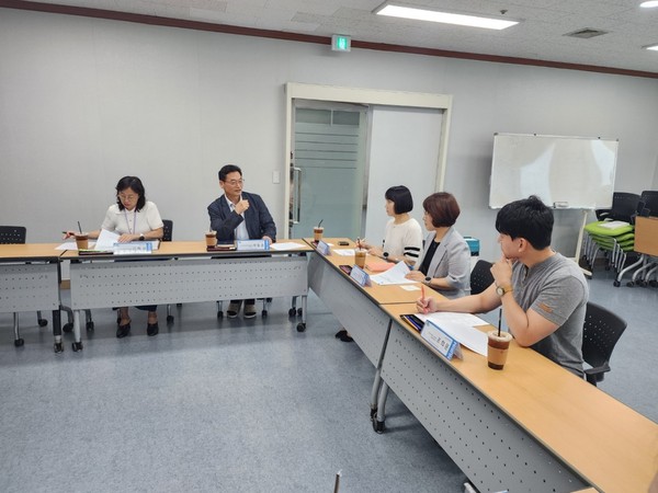 ▲ 공공보건의료사업실-재활 원외실무협의체 모습.