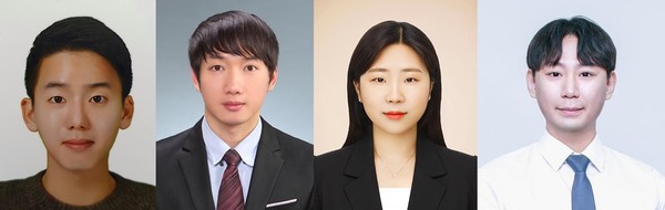 ▲ (왼쪽부터) 김성욱 이봉준 박기양 편진범 씨.