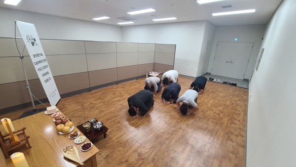 ▲ 합동추모제.