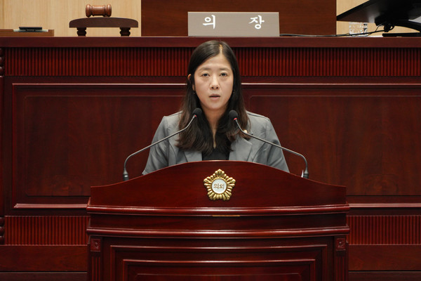 ▲ 동대문구의회 정서윤 의원.