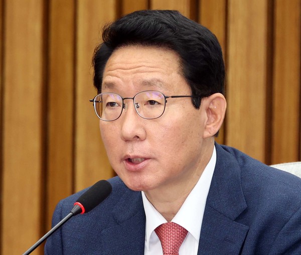 ▲ 발언하는 김상훈 국민의힘 정책위의장. /뉴시스