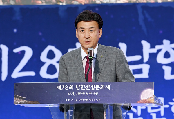 ▲ 방세환 광주시장, 제28회 남한산성문화제.
