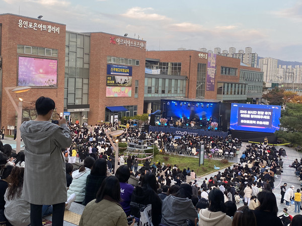 ▲ 2022 아트트럭콘서트 아르피아광장 전경.