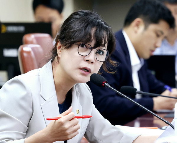▲ 김혜영 서울시의원 질의 사진.