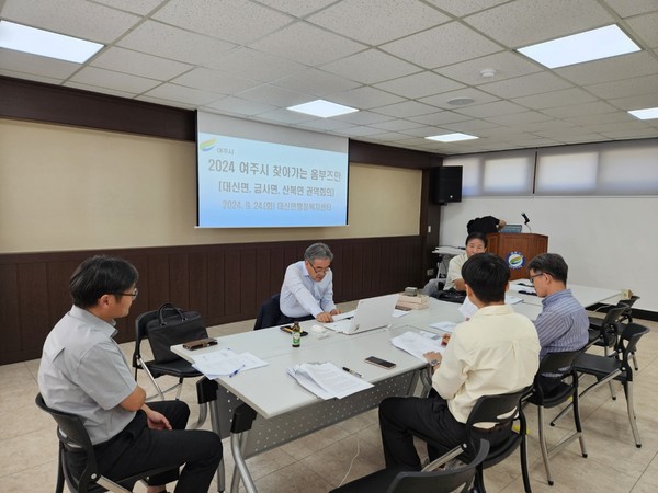▲ 여주시 ‘찾아가는 옴부즈만’ 3회차 개최 모습.