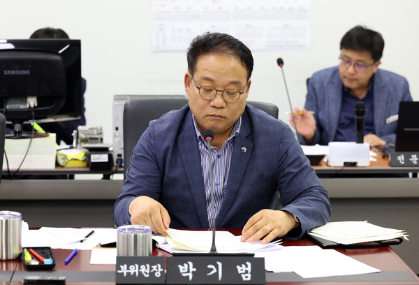 ▲ 박기범 시의원.