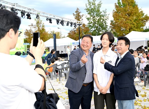 ▲ 파주 청년희망축제 개최 모습.