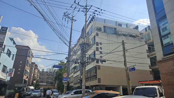 ▲ 양천구, 공중케이블 정비대상지 전경.
