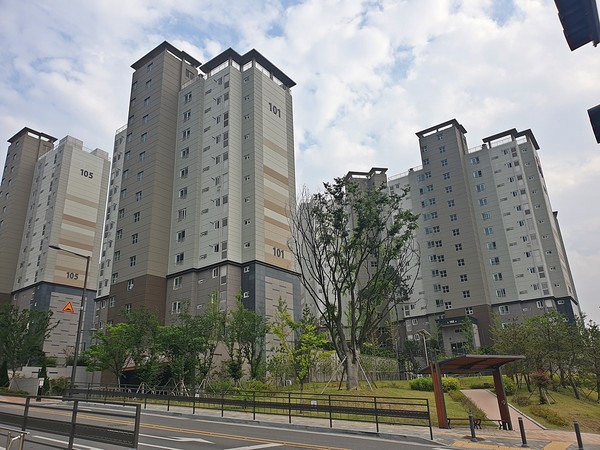 ▲ 광주역 우방아이유쉘 전경.