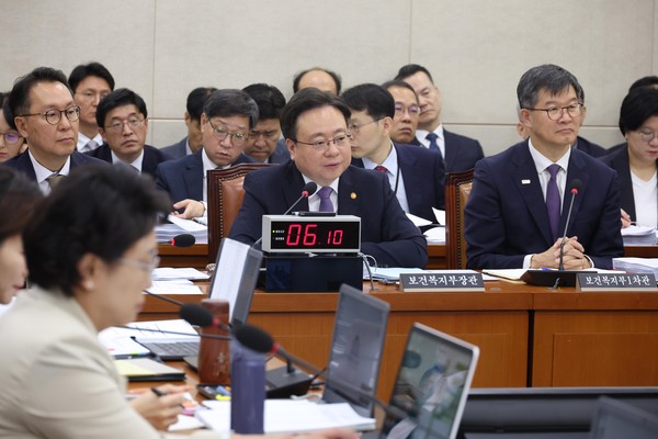 ▲ 답변하는 조규홍 보건복지부 장관. /뉴시스