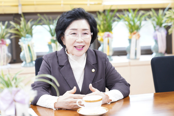 ▲ 양천구의회 윤인숙 의장.