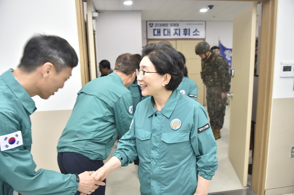▲ 2024 을지연습 현장방문.