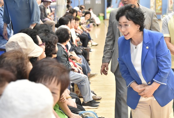 ▲ 제3회 장기요양기관 종사자 어울림 한마당 참석.