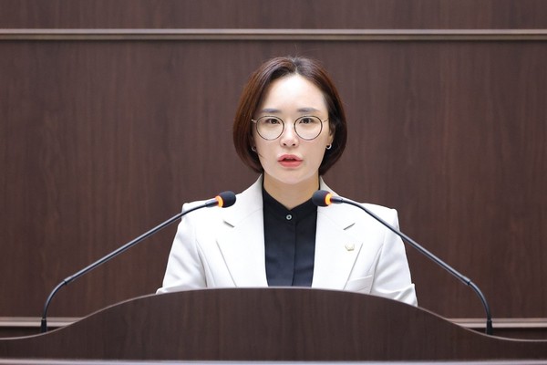 ▲ 광주시의회 최서윤 의원.
