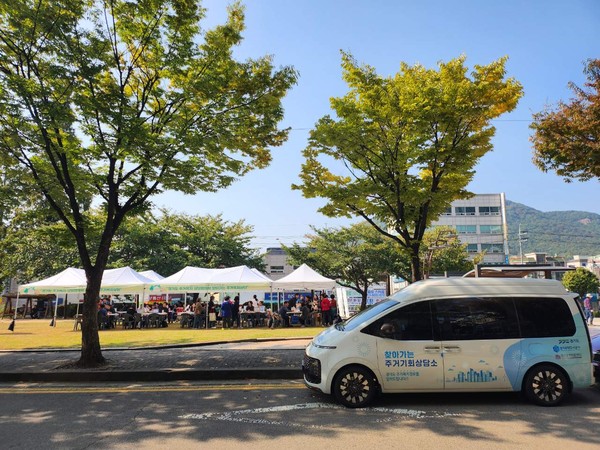 ▲ 찾아가는 주거복지 상담 행사 전경.