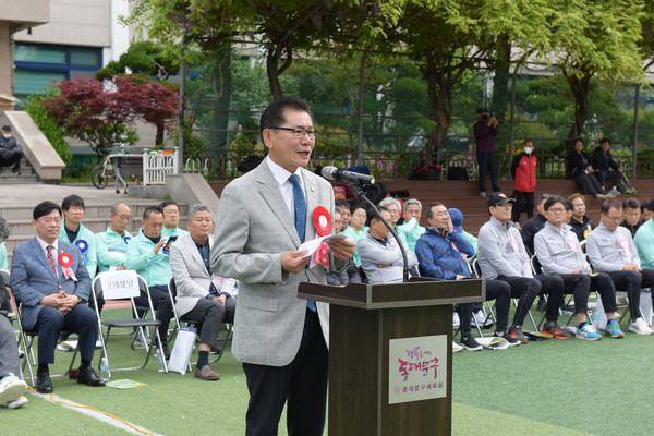 ▲ 동대문구의회 의장기 축구대회.