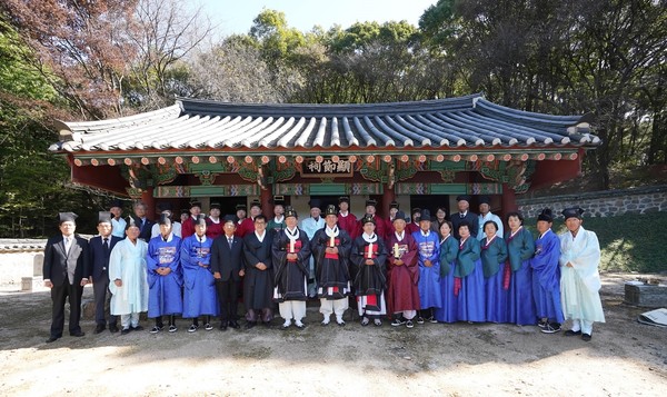 ▲ 광주시 남한산성 현절사 추계 제향 봉행 모습.