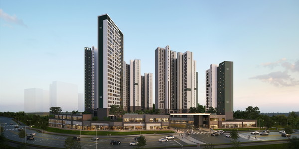 ▲ ‘오산세교 힐데스하임’ 투시도.