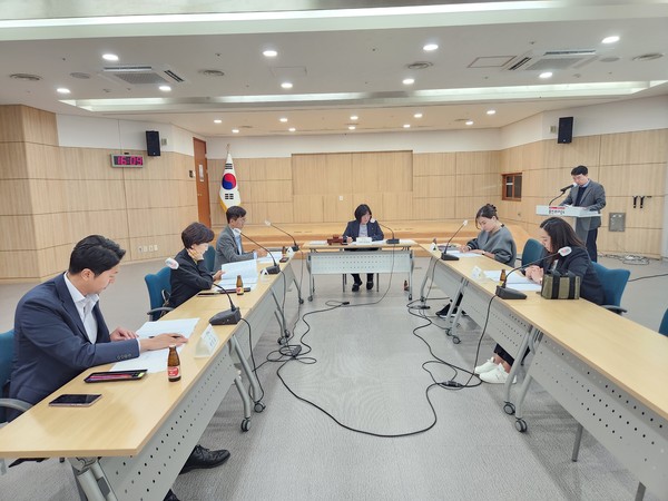 ▲ 용인특례시 정책실명제 심의위원회 개최 모습.