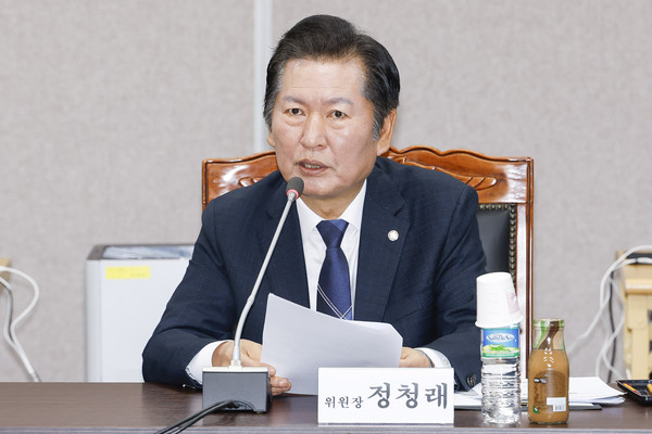 ▲ 정청래 국회 법제사법위원장. /뉴시스