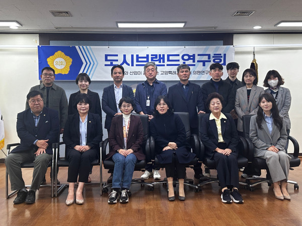 ▲ 도시브랜드 중간보고 사진.