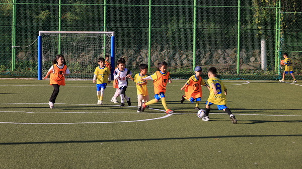 ▲ 과천시 문원동 '어린이 축구 페스티벌' 개최 모습.