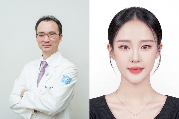 ▲ (좌)분당서울대병원 산부인과 이정렬 교수 (우)서울대학교 의과대학 중개의학전공 박사과정 정나눔.