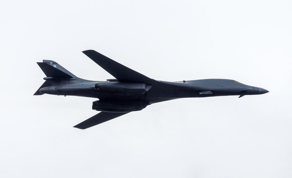 ▲ 미국 공군 전략폭격기 B-1B '랜서'. /뉴시스