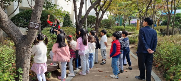 ▲ 미추홀구 '학교 숲 코디네이터' 운영 모습.