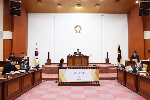 ▲ 군포시의회는 10월 30일 열린 폐회중 의회운영위원회 회의에서 제277회 임시회 의사일정을 확정했다.