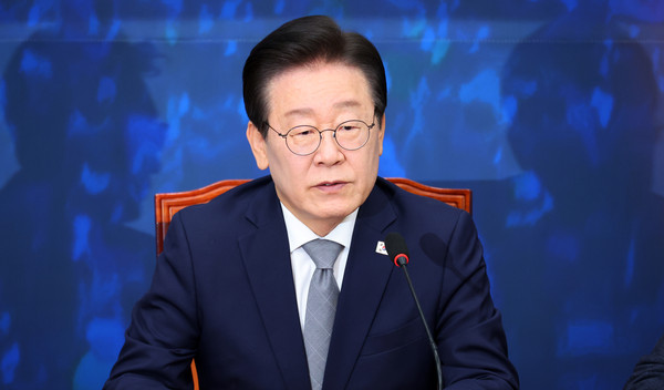 ▲ 발언하는 이재명 대표. /뉴시스