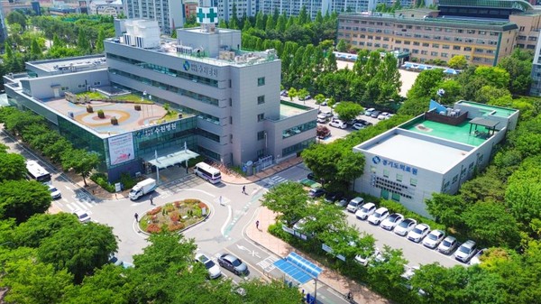 ▲ 경기도의료원 수원병원 전경.