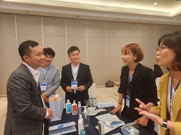 ▲ 인천 남동구 베트남 수출상담회 개최 모습.