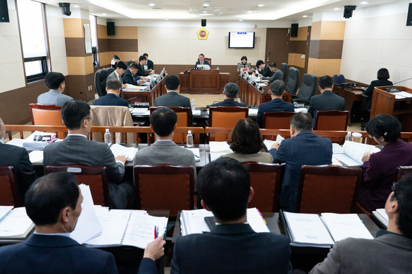 ▲ 산업위 행감 전경.