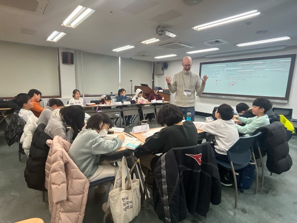 ▲ 지난해 진행된 겨울방학 영어체험교실.