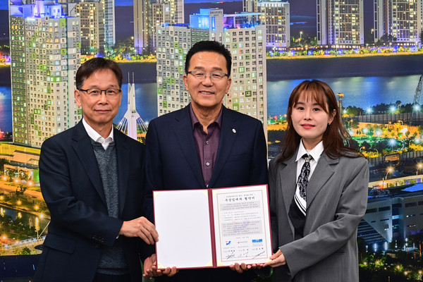 ▲ 연수구와 송도자이더스타 시행사 국공립어린이집 무상임대차 협약 체결 모습.