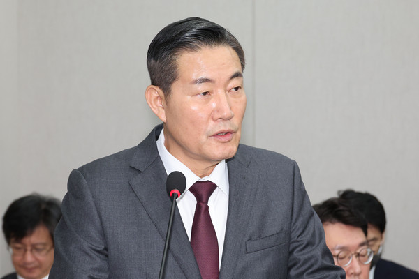 ▲ 업무보고 하는 신원식 국가안보실장. /뉴시스
