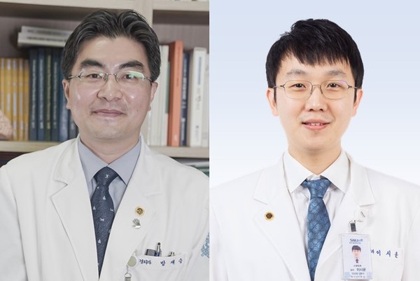 ▲ 분당서울대병원 신경외과 방재승 교수(좌), 이시운 교수(우).