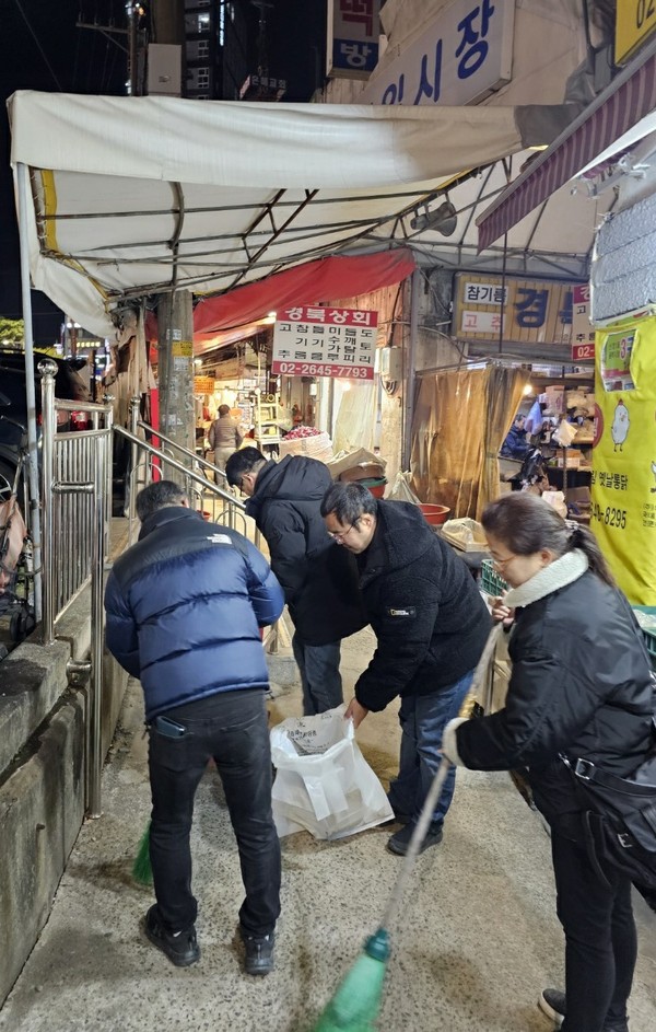 ▲ 양천구시설관리공단 주차사업팀, 2024년 직원 ESG 힐링 체련대회 실시 현장.