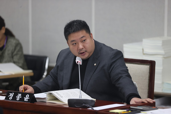 ▲ 수원시의회 정종윤 의원.