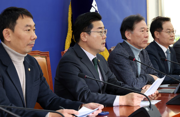 ▲ 발언하는 박찬대 원내대표. /뉴시스