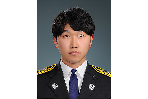 ▲ 고흥소방서 도양119안전센터 소방교 이용헌.