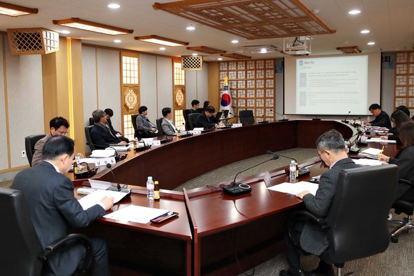 ▲ 인천 동구 빈집실태조사 및 정비계획 수립 용역 최종보고회 개최 모습.